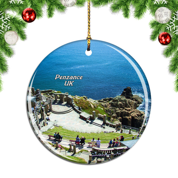 UK England Minack Theatre Penzance Christmas Ornament