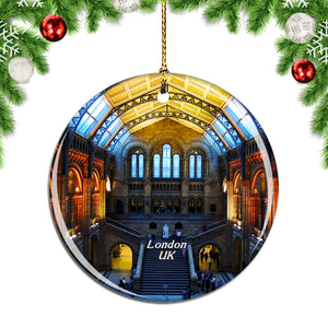 UK England Natural History Museum London Christmas Ornament