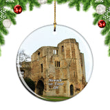 UK England Newark Castle Newark-on-Trent Christmas Ornament