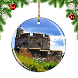 UK England Pendennis Castle Falmouth Christmas Ornament