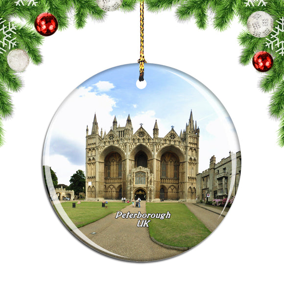 UK England Peterborough Cathedral Christmas Ornament