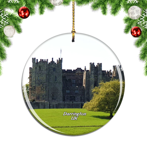 UK England Raby Castle Darrington Christmas Ornament