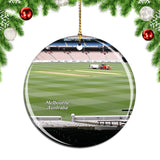 Australia Melbourne Cricket Ground Christmas Ornament