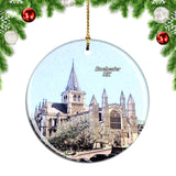 UK England Rochester Cathedral Christmas Ornament