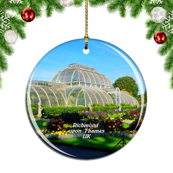 UK England Royal Botanic Gardens, Kew Richmond-upon-Thames Christmas Ornament