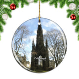 UK England Scott Monument Edinburgh Christmas Ornament