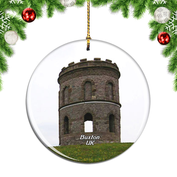 UK England Solomon's Temple Buxton Christmas Ornament