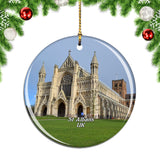 UK England St Albans Cathedral Christmas Ornament