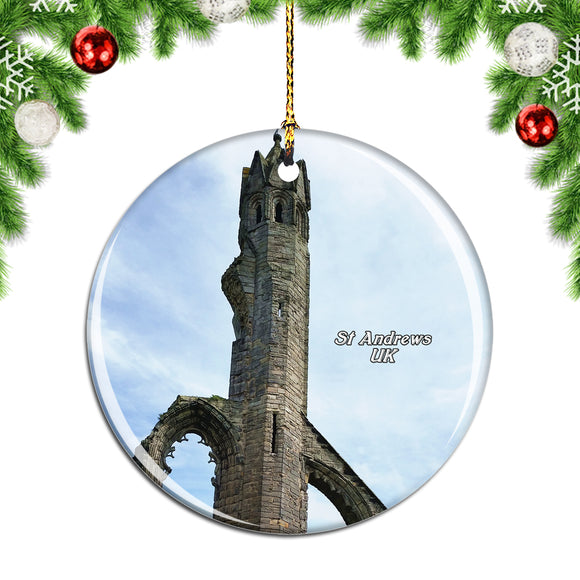 UK England St Andrews Cathedral Christmas Ornament