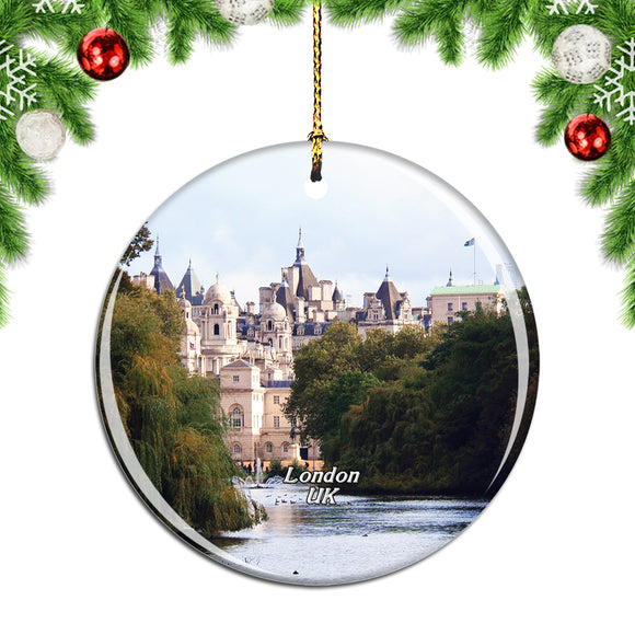 UK England St James's Park London Christmas Ornament