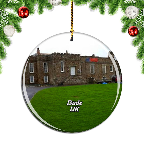 UK England The Castle Bude Christmas Ornament