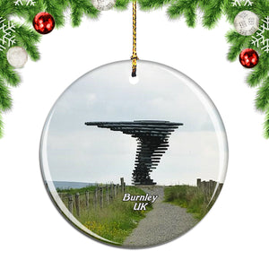 UK England The Singing Ringing Tree Burnley Christmas Ornament