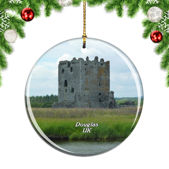 UK England Threave Castle Douglas Christmas Ornament