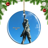 UK England Verity Statue Ilfracombe Christmas Ornament