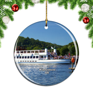 UK England Windermere Christmas Ornament