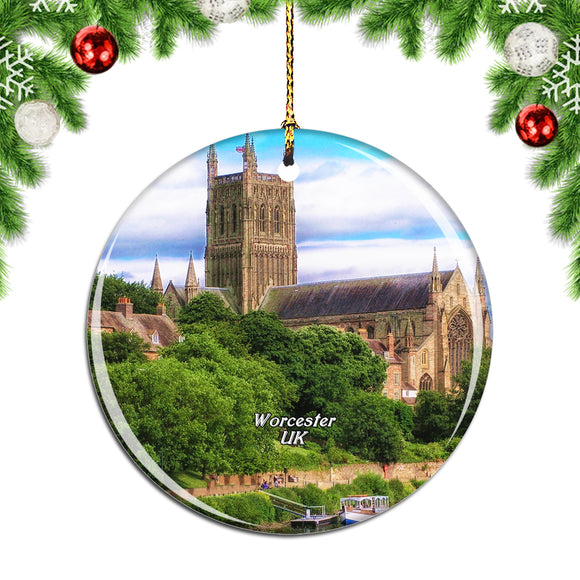 UK England Worcester Cathedral Christmas Ornament