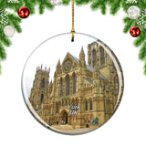 UK England York Minster Christmas Ornament