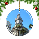 Uruguay Square Montevideo Uruguay Christmas Ornament