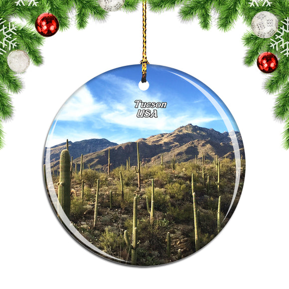 USA America Arizona-Sonora Desert Museum Tucson Christmas Ornament