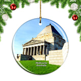 Australia Shrine of Remembrance Melbourne Christmas Ornament