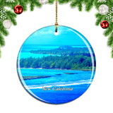 New Caledonia France Christmas Ornament