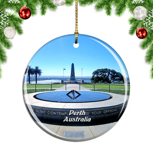 Australia State War Memorial Kings Park Perth Christmas Ornament