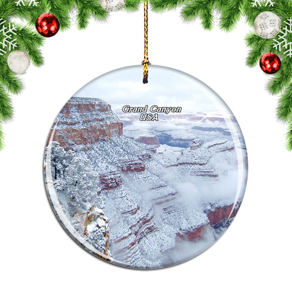 USA America Grand Canyon National Park Christmas Ornament