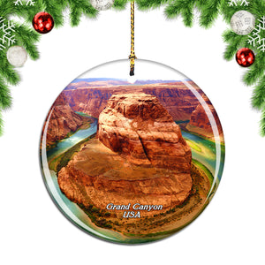 USA America Grand Canyon National Park Christmas Ornament