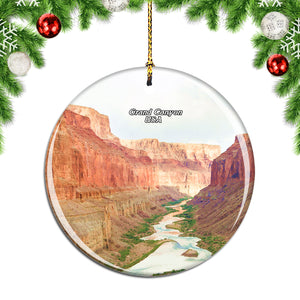 USA America Grand Canyon National Park Christmas Ornament