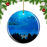 USA America Wildlife National Museum and Aquarium Springfield Christmas Ornament