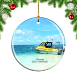 Noumea New Caledonia France Christmas Ornament