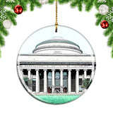 USA America Massachusetts Institute of Technology Boston Christmas Ornament