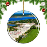 USA America Middleton Place Charleston Christmas Ornament