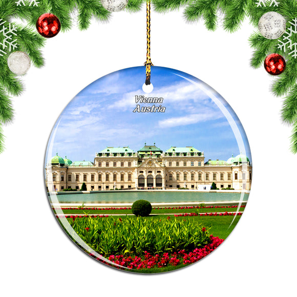 Austria Belvedere Museum Vienna Christmas Ornament