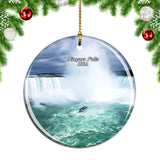 USA America Niagara Falls Christmas Ornament