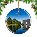 USA America Oklahoma City National Memorial & Museum Christmas Ornament