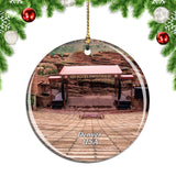 USA America Red Rocks Amphitheatre Denver Christmas Ornament