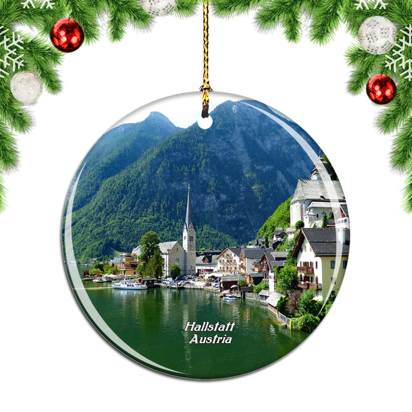 Austria Hallstatt Christmas Ornament