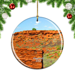 USA America Wupatki National Monument Flagstaff Christmas Ornament