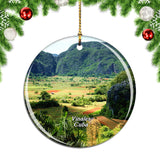 Valley Vinales Cuba Christmas Ornament