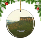 Venezuela Mount Roraima Venezuela Christmas Ornament