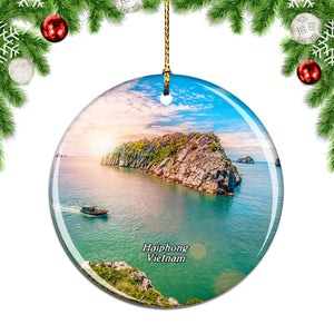 Vietnam Cat Ba National Park Haiphong Christmas Ornament