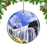 Vietnam Elephant Falls Dalat Christmas Ornament