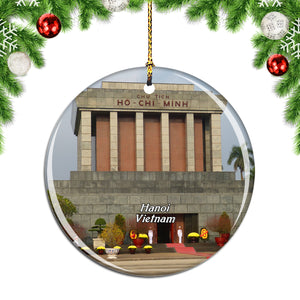 Vietnam Ho Chi Minh Mausoleum Hanoi Christmas Ornament