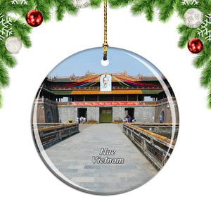 Vietnam Hue Imperial City Christmas Ornament