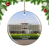 Vietnam Reunification Palace Ho Chi Minh Christmas Ornament