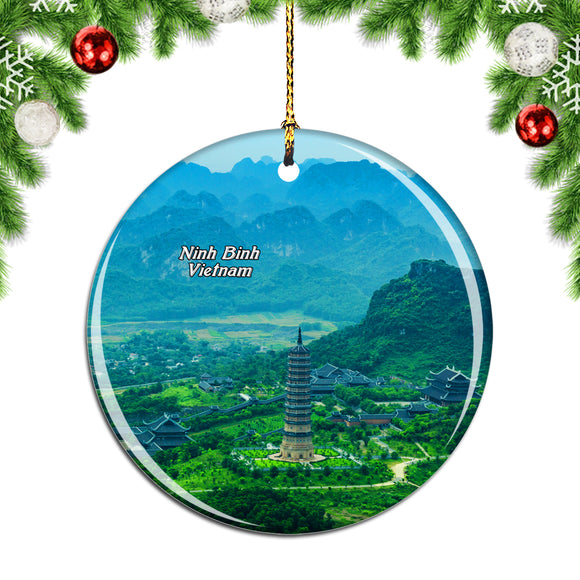 Vietnam Trang An Grottoes Ninh Binh Christmas Ornament