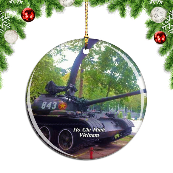 Vietnam War Remnants Museum Ho Chi Minh Christmas Ornament