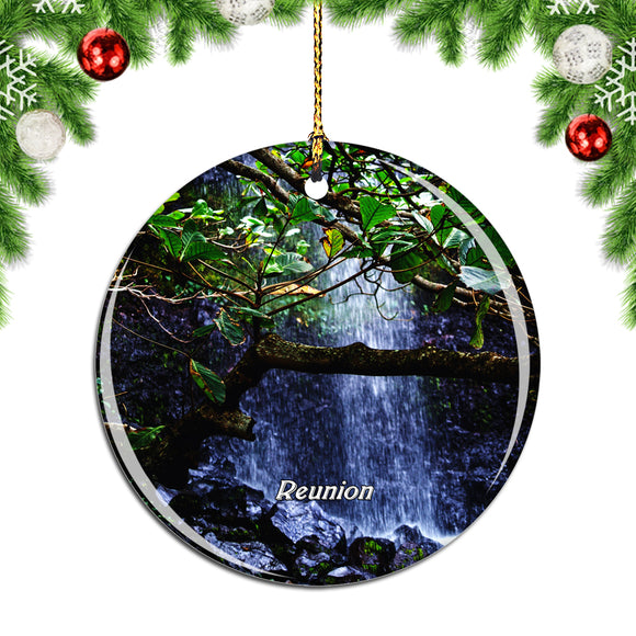 Waterfall Reunion Christmas Ornament