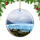 Agentina Glacier Patagonia Christmas Ornament